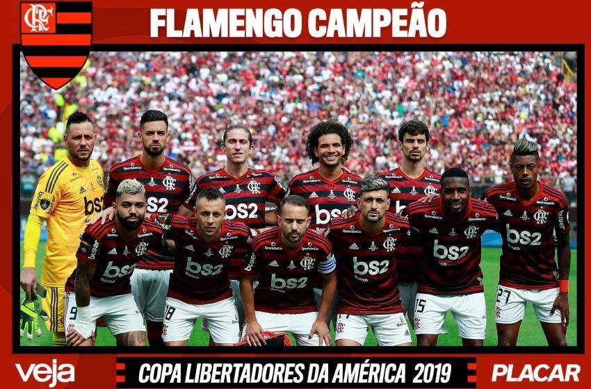  Relembre todos os gols do Flamengo na temporada 2019.