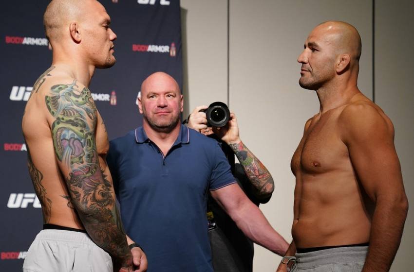  Pesagem oficial do “UFC: Smith x Teixeira” tem brasileiros no peso e (quase) nenhuma provocação.