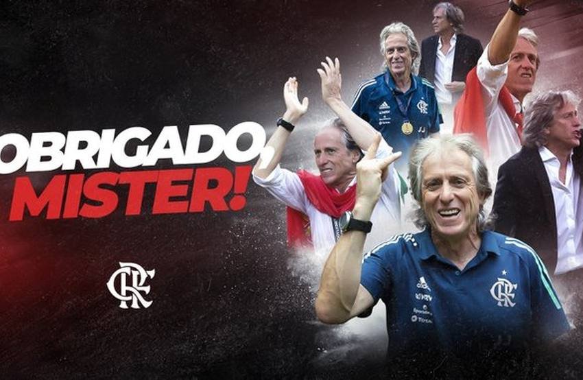  Flamengo confirma saída de Jorge Jesus para o Benfica.