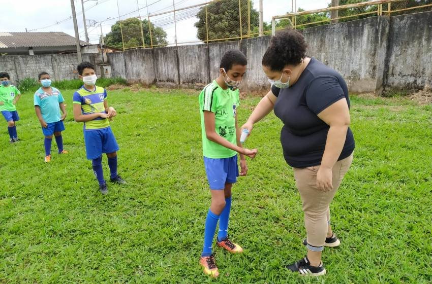  Com Segurança e responsabilidade os treinos do Projeto Atleta Cidadão estão de volta.