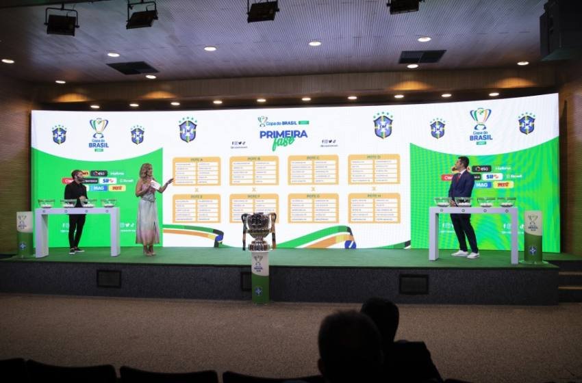  Sorteio define confrontos da Primeira Fase da Copa do Brasil 2021.