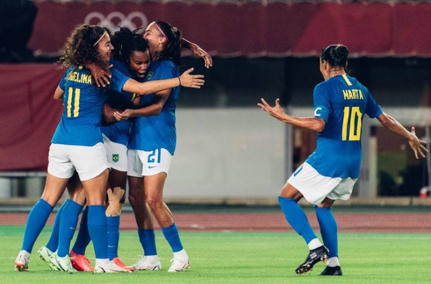 Em jogo de 6 gols Seleção Brasileira  Feminina empata com a Holanda.