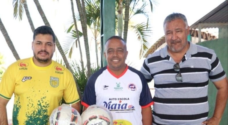  Dirigentes anunciam a volta do Campeonato Municipal de Paracatu e Clubes recebem materiais esportivos.