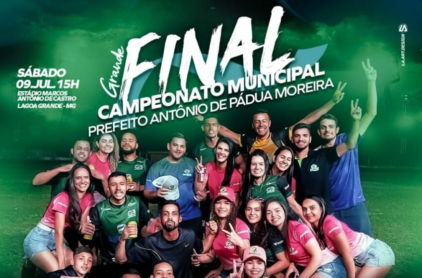  Santo Antônio e Brazuca farão neste Sábado a grande Final do Campeonato Municipal de Lagoa Grande.
