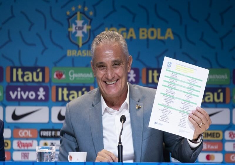  Seleção Brasileira está convocada para a Copa do Mundo FIFA Qatar 2022.