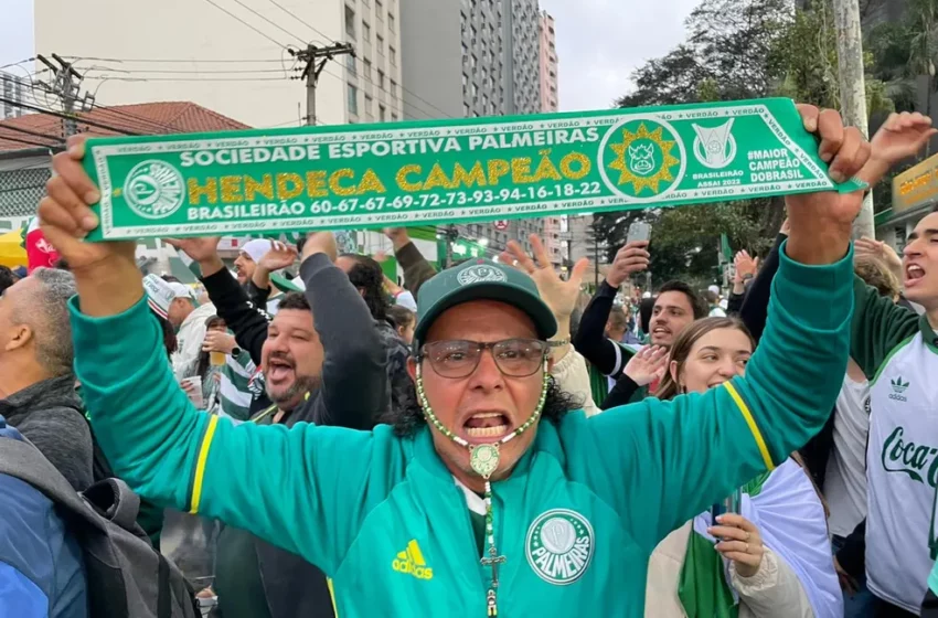 Palmeiras chega ao 11º título e aumenta vantagem como maior campeão brasileiro; veja ranking.