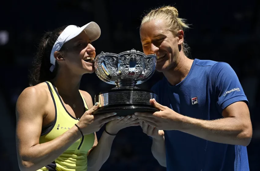  Luisa Stefani e Rafa Matos vencem indianos e são campeões do Australian Open