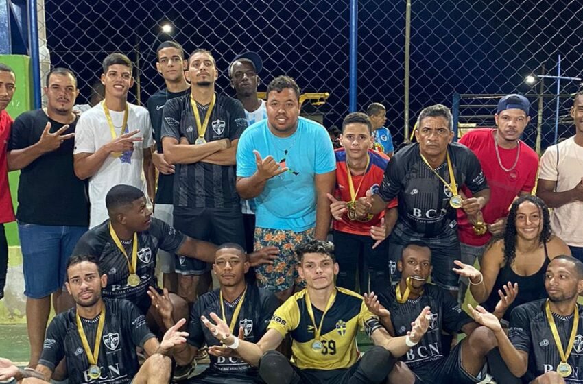  Cantina Resende vence Barbearia Hudson e é Campeão de Futsal do Novo Horizonte.