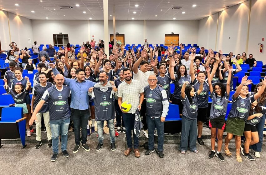  Prefeitura de Paracatu lança oficialmente o Projeto Sada Vôlei