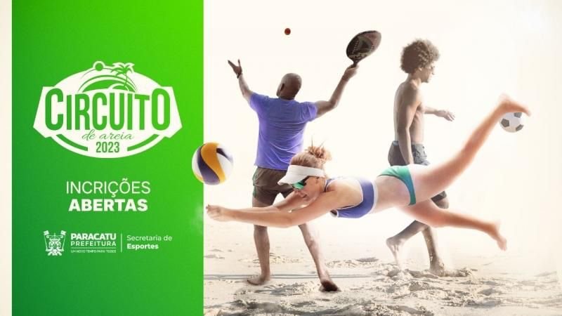  Secretária de Esporte abre inscrições  para competições  de  07 modalidades esportiva.