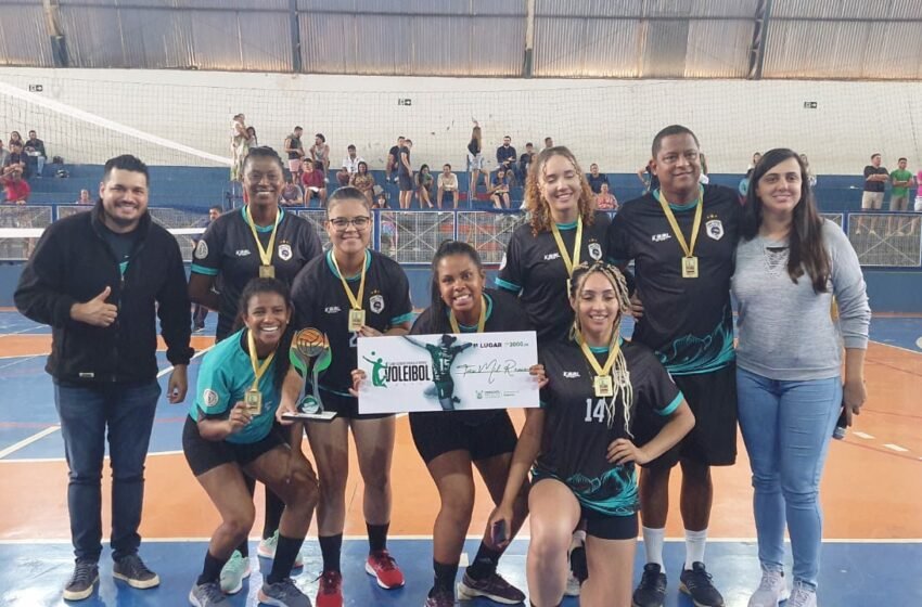  Finais do Campeonato Municipal de Vôlei foi um sucesso.