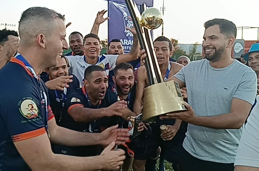  Bisteka vence Eletrolex e é Campeão da Série B de 2023 do futebol Paracatuense.