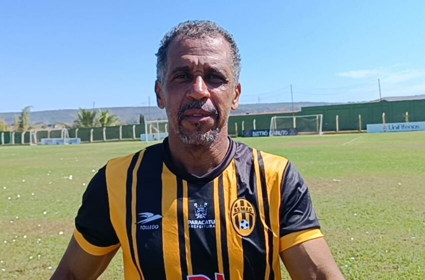  Jogador Flávio do Alto do Açude o jogador mais velho da elite do futebol Paracatuense