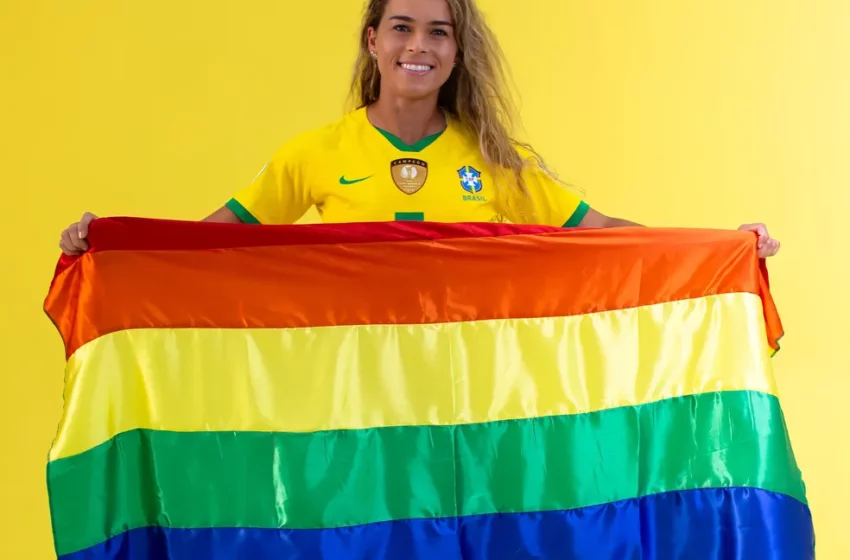  Número de atletas LGBTQIA+ na Copa Feminina dobra em relação ao último Mundial