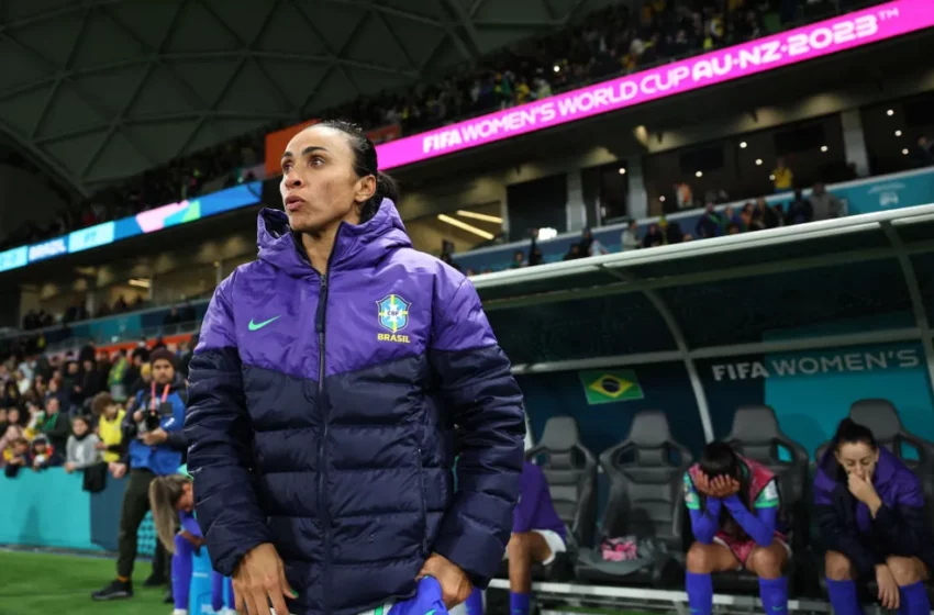  Marta anuncia despedida da Copa do Mundo Feminina: “Fim da linha para mim.