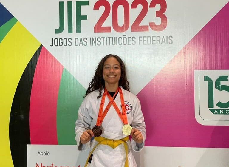  Judoca Paracatuense é destaque na etapa nacional dos jogos das Instituições Federais 2023..