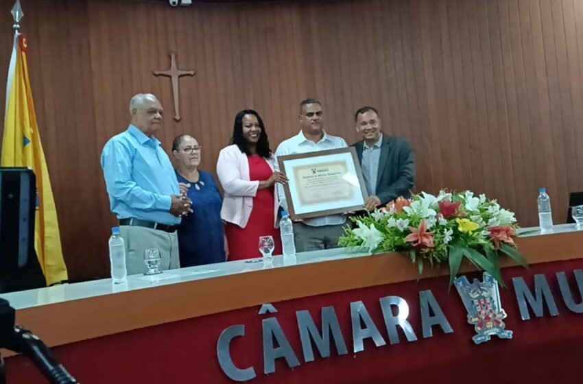  Samuka do Real recebe homenagem da Câmara Municipal de Paracatu.