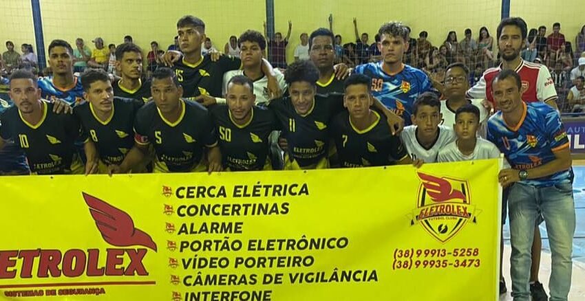  Equipe da Eletrolex estar nas   semifinais do Torneio de Férias de Futsal de João Pinheiro.