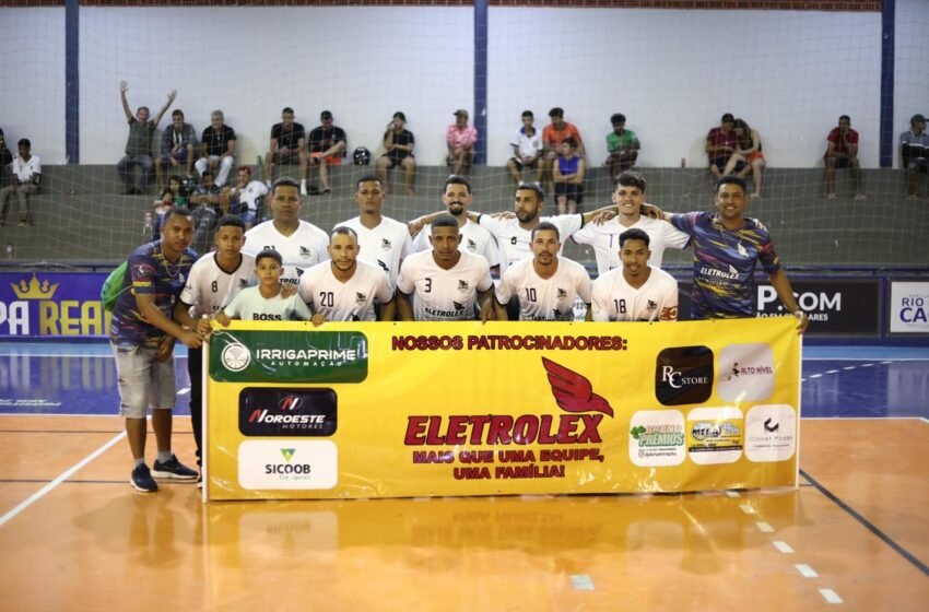  Eletrolex vence Meninos da Vila de virada e avança da Copa Real Posturale de Futsal